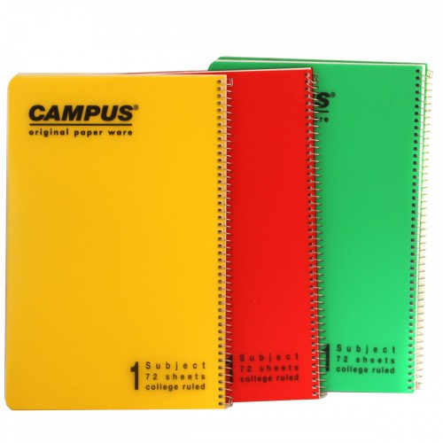 מחברת-ספירלה-שורות-campus-a4-מעורב-צבעים