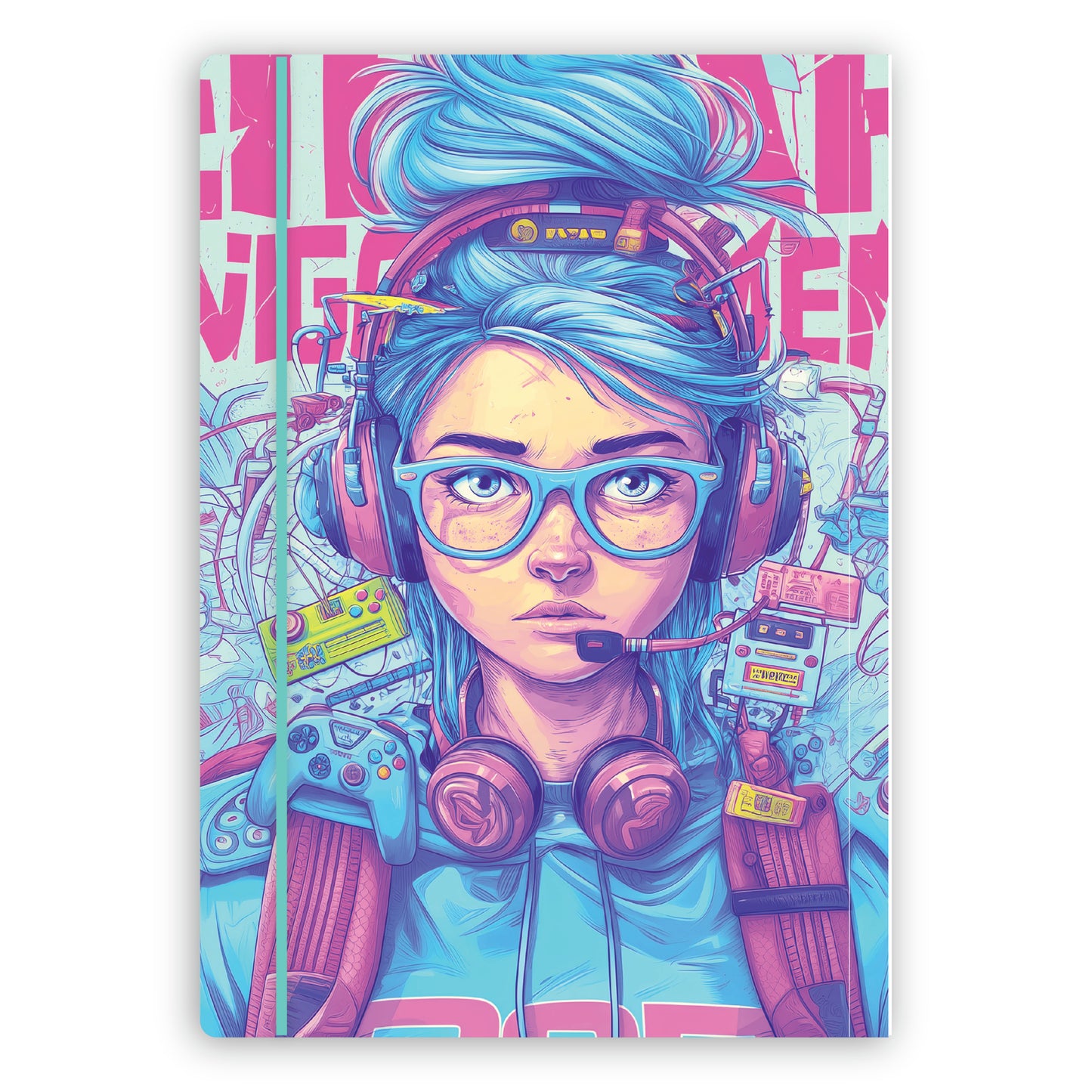 תיק גומי בעיצוב גיימרית Pixie