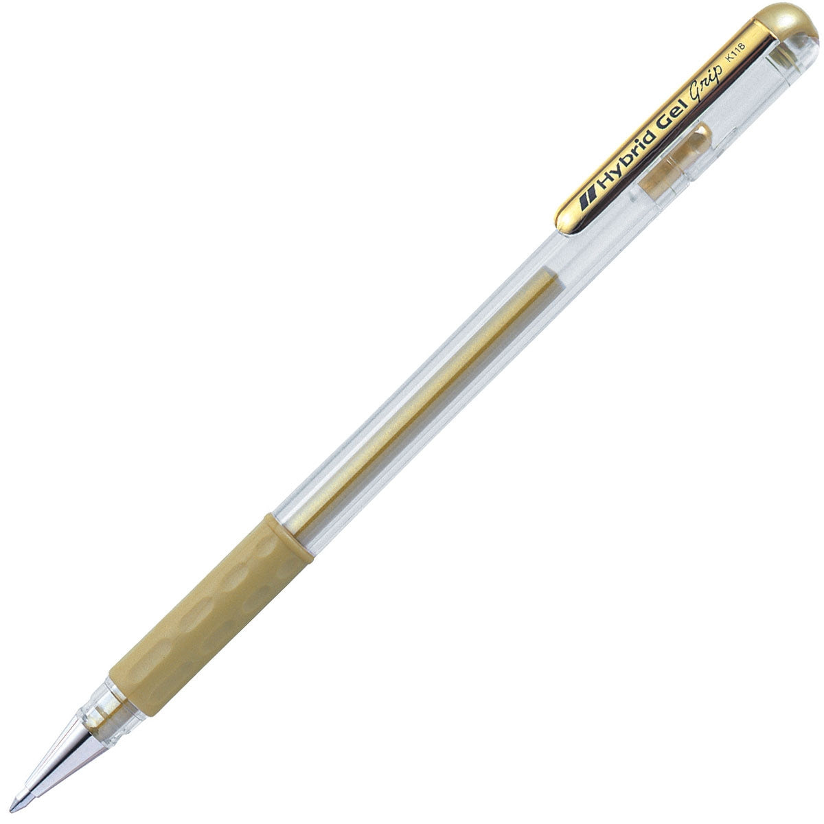 עט-גל-0-8-לבן-פסטל-pentel-k118