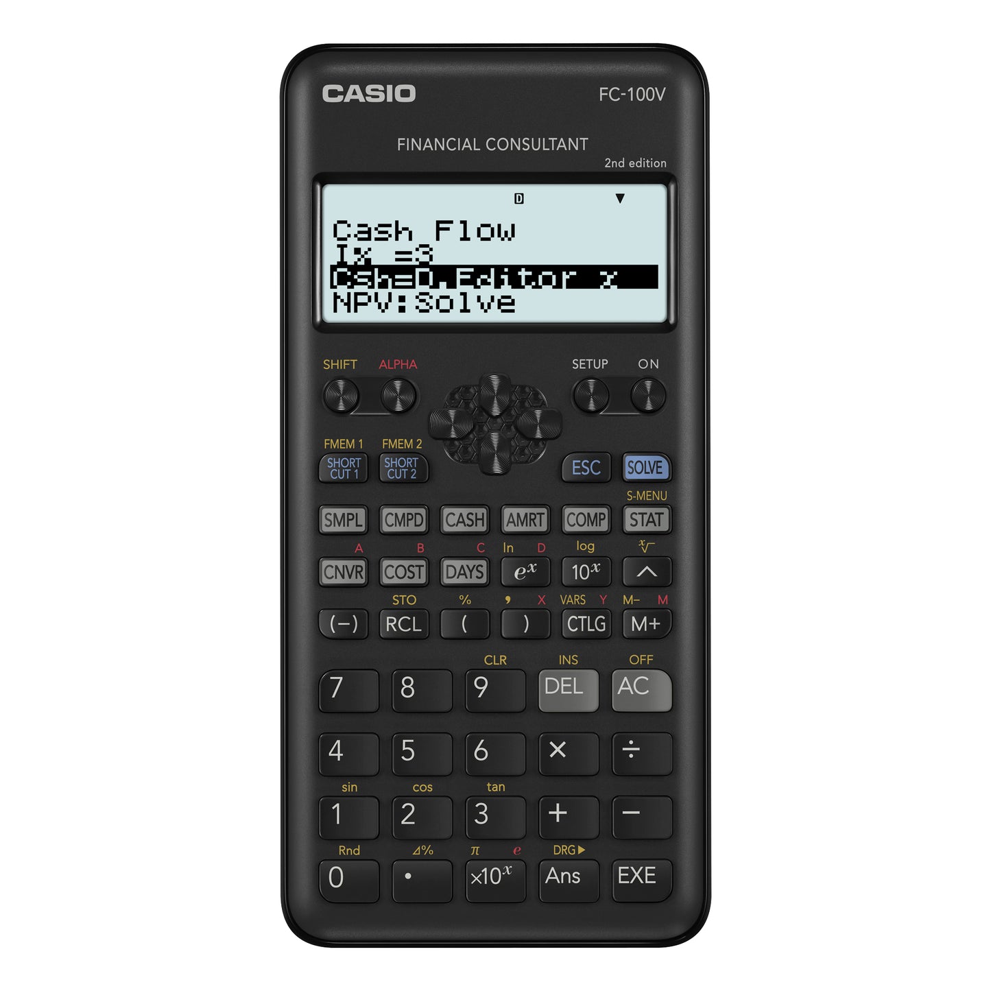 מחשבון פיננסי Casio FC-100V-2