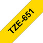 סרט-tze-651-שחור-צהוב-24-ממ-brother