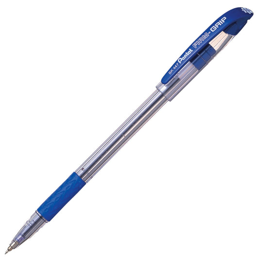 עט-כדורי-גריפ-pentel-כחול
