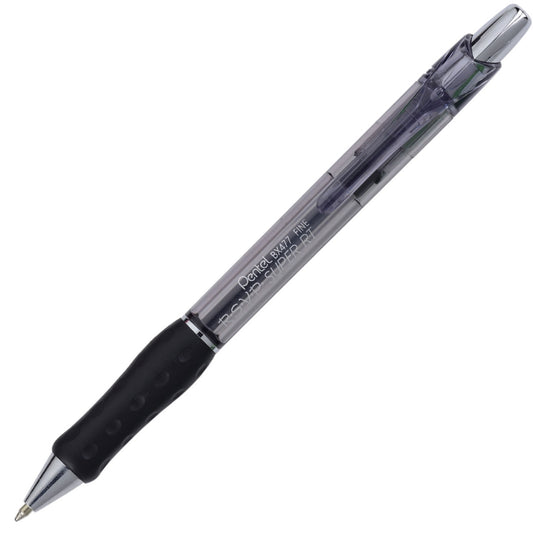 עט-כדורי-f-pentel-bx477-rsvp-super-rt-שחור
