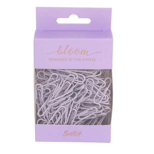 200 אטבים ורודים סגולים Sketch