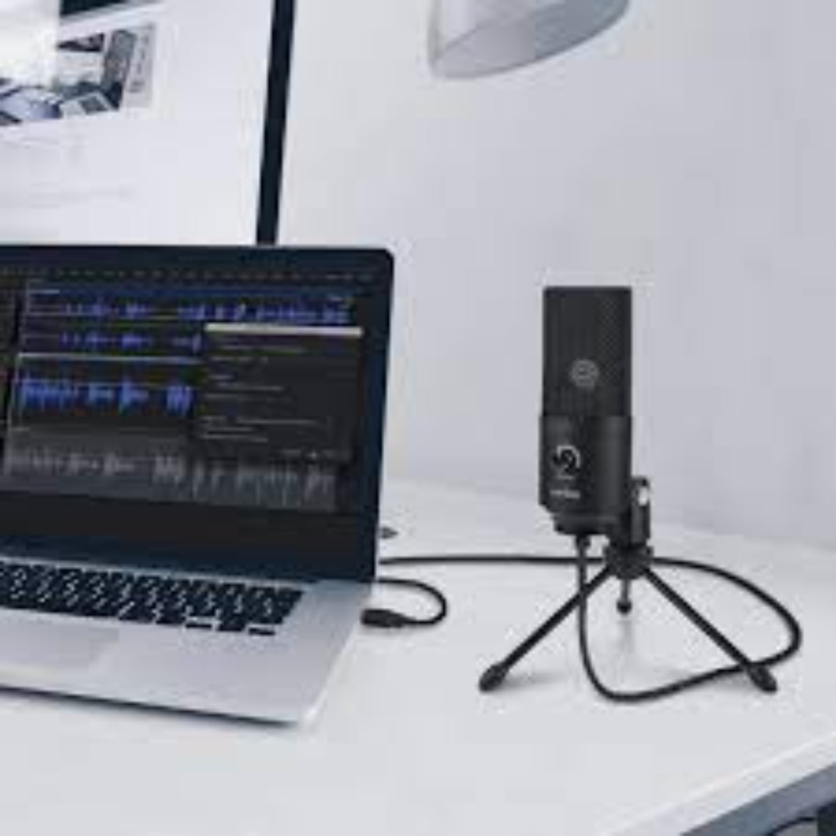 מיקרופון-שולחני-fifine-k669-usb-cardioid-condenser-שחור