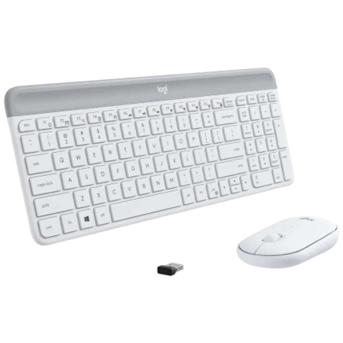 סט-מקלדת-ועכבר-אלחוטי-logitech-mk470-לבן