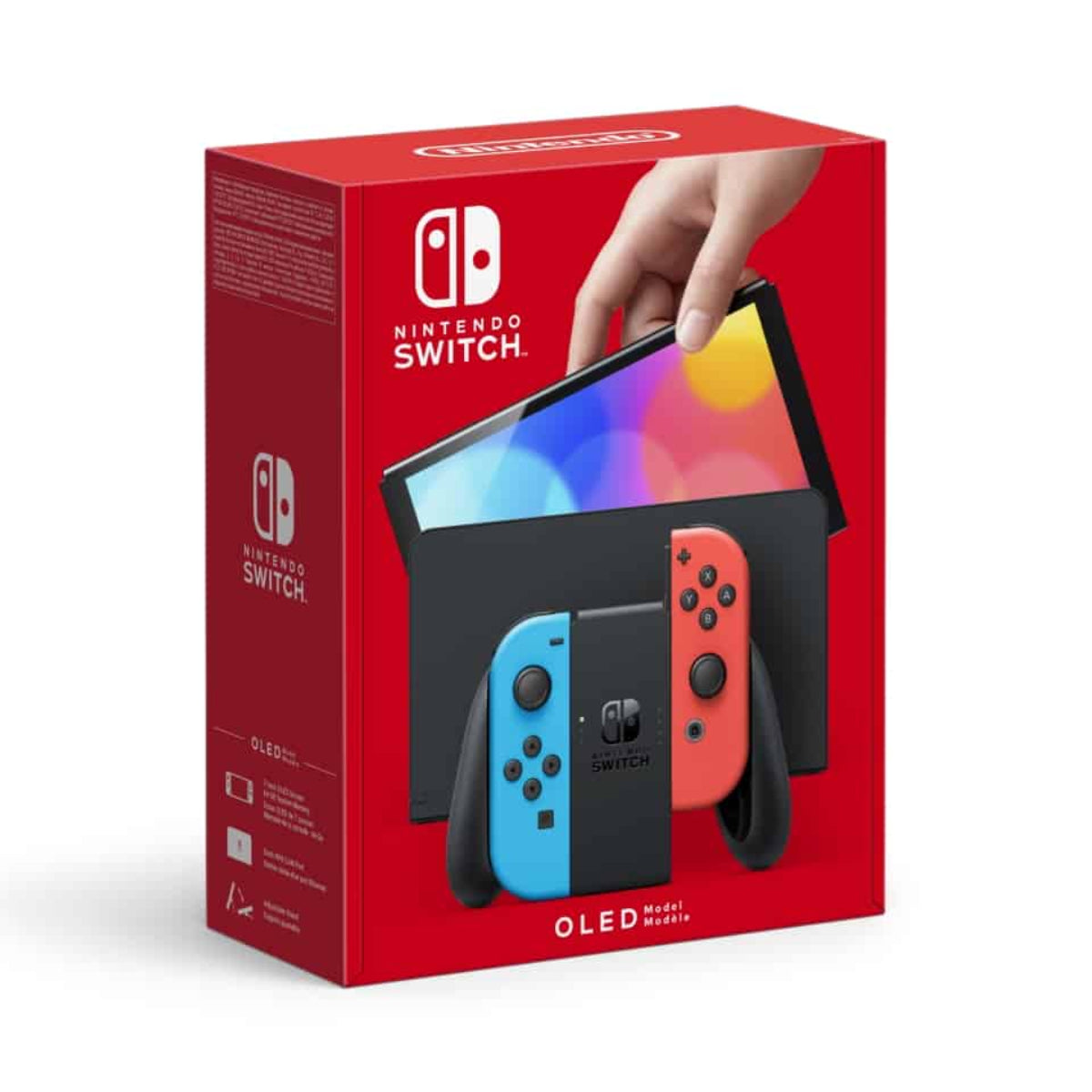 קונסולה-nintendo-switch-oled-אדום-כחול