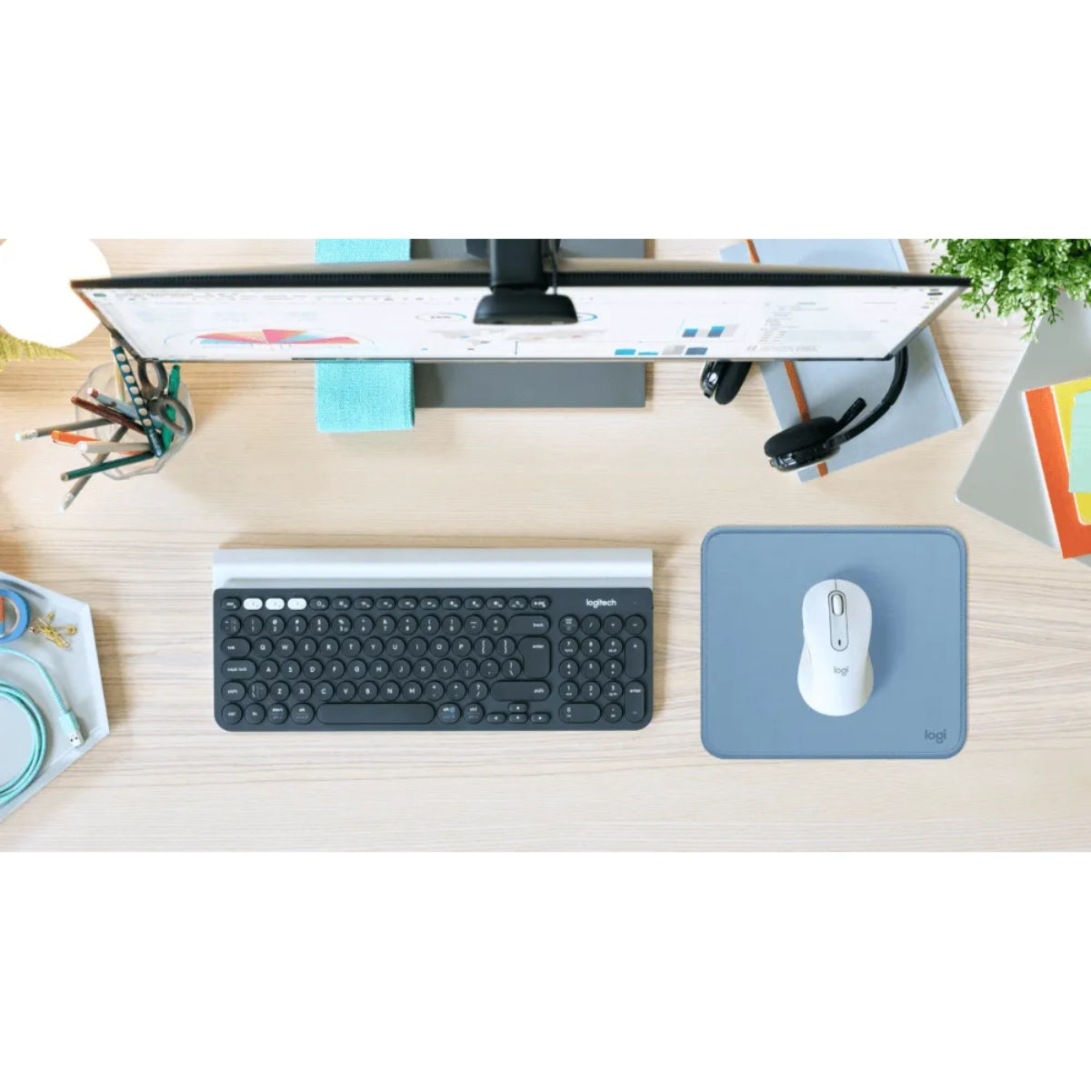משטח לעכבר 20*23 Logitech Series Studio