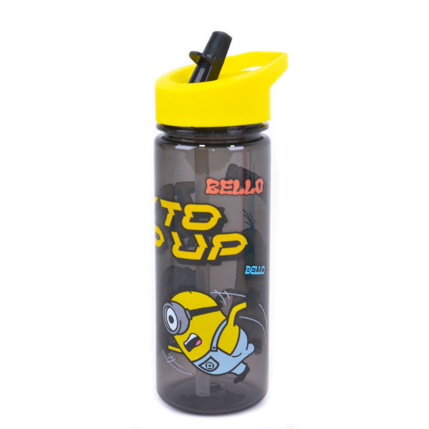בקבוק 500מ"ל טריטן פיית סיליקון מיניונים רצים
