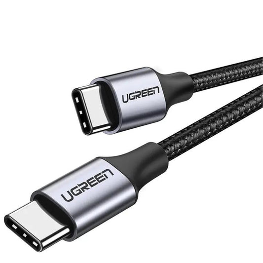 כבל סנכרון Ugreen 2M USB-A to Type-C שחור אפור