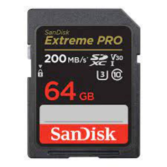 כרטיס-זיכרון-sandisk-extreme-sd-ex-4k-200mb-s-v30-64gb