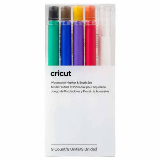 סט-טושים-עם-מברשת-cricut-watercolor-marker-brush