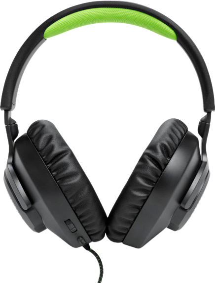 אוזניות-גיימינג-jbl-quantum-100x-שחור-ירוק