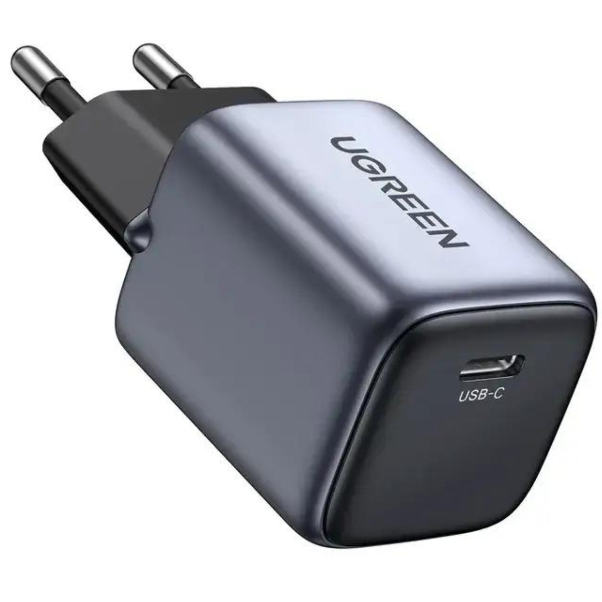 מטען קיר טעינה מהירה 30W בחיבור USB-C GaN PD QC 3.0 שחור