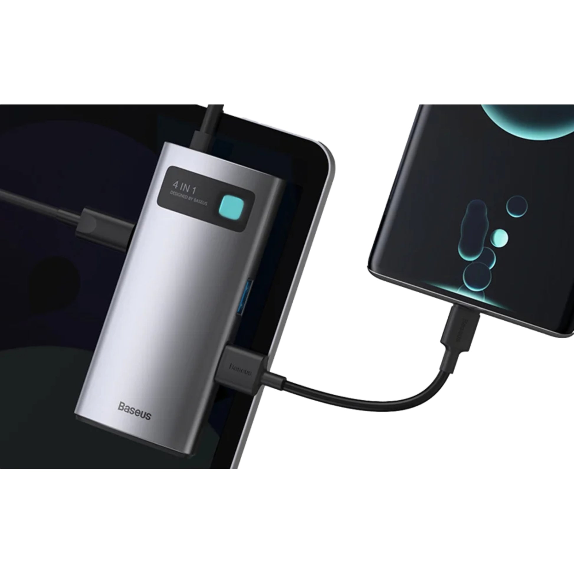 רכזת PD 100W HDMI 4-1 קורא כרטיסים Baseus