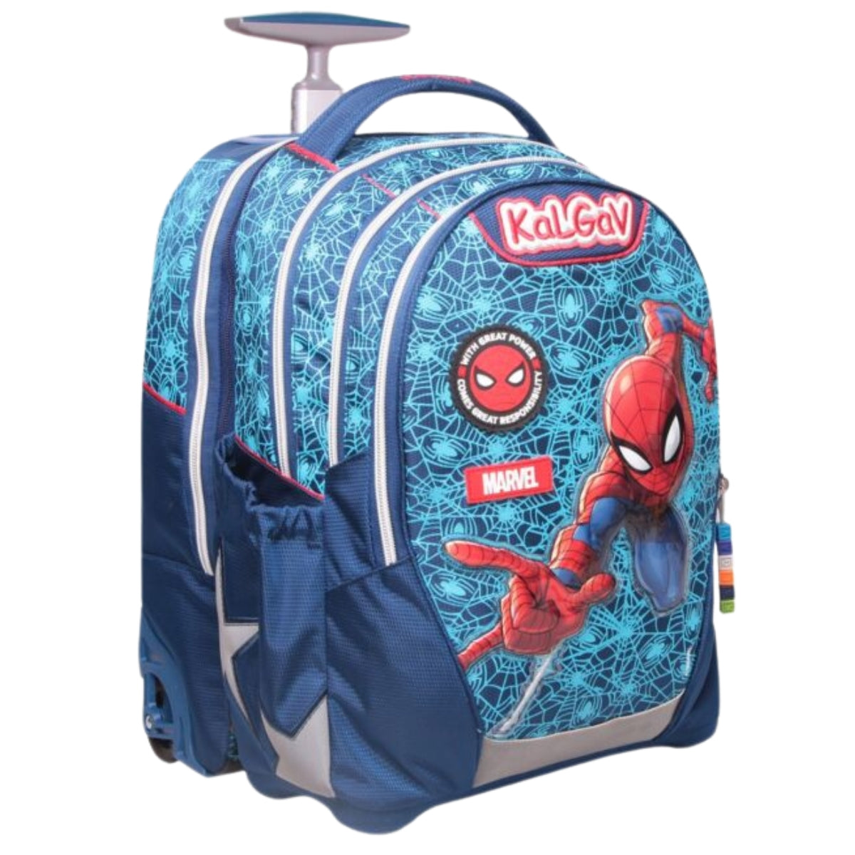 תיק גב אורטופדי Spiderman ITrolly שחור