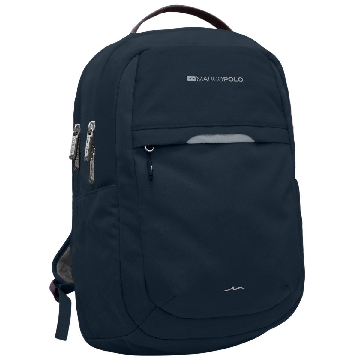 תיק גב למחשב נייד עד 15.6" Marco Polo Berkeley נייבי