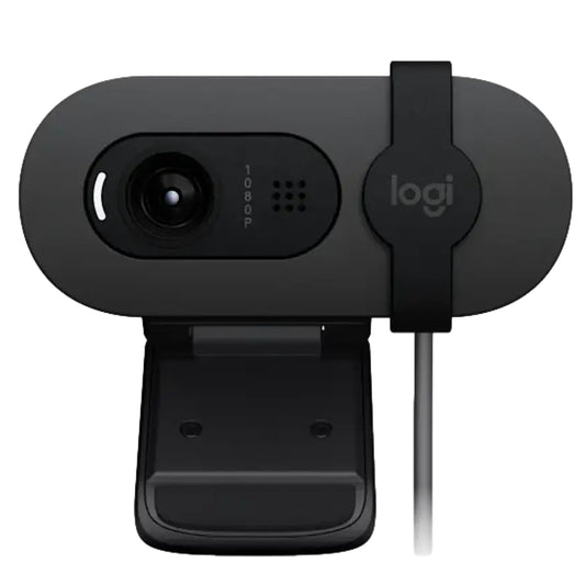 מצלמת רשת עם מיקרופון Logitech Brio 100 Full HD 1080p - Graphite