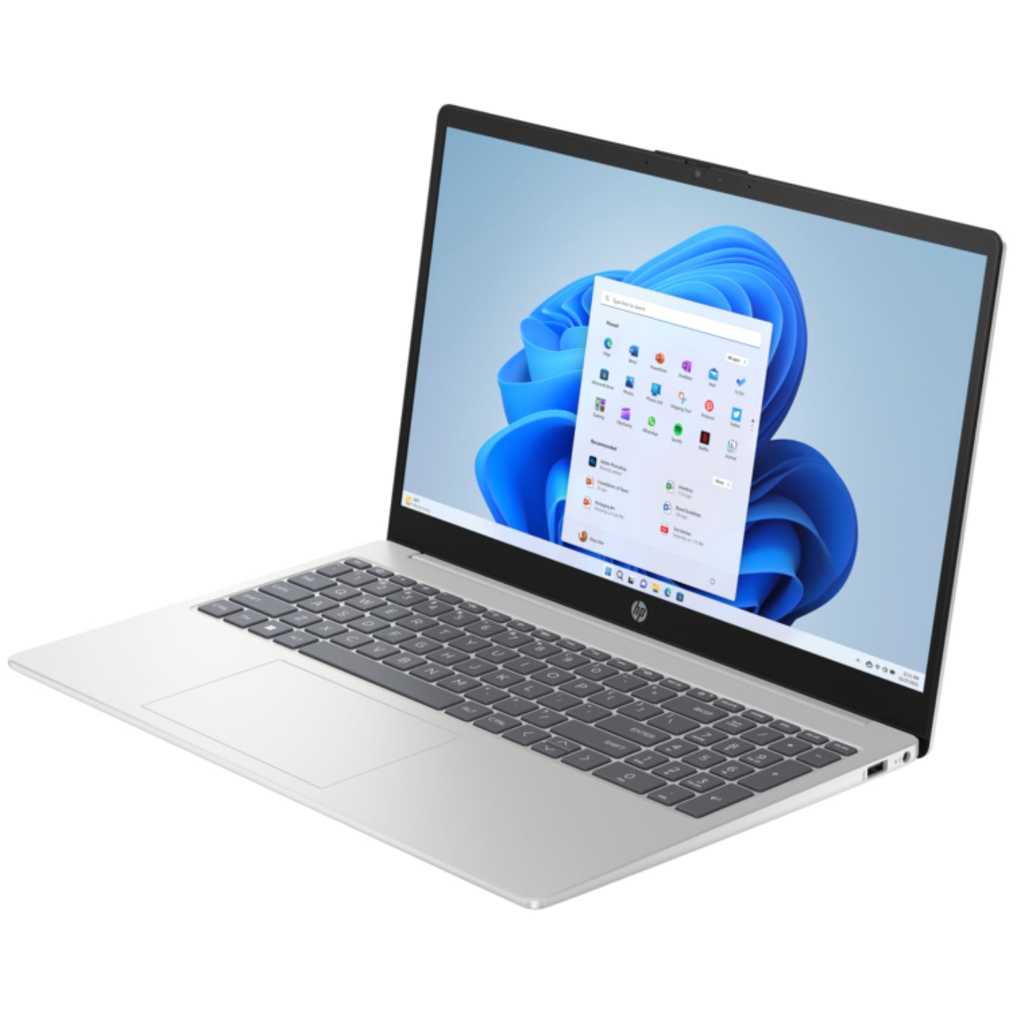 מחשב נייד HP Laptop 15-fd0002nj FHD כסוף
