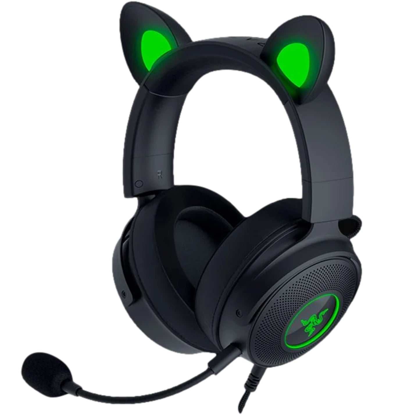 אוזניות גיימינג אלחוטיות - Razer Kraken Kitty V2 Pro שחור