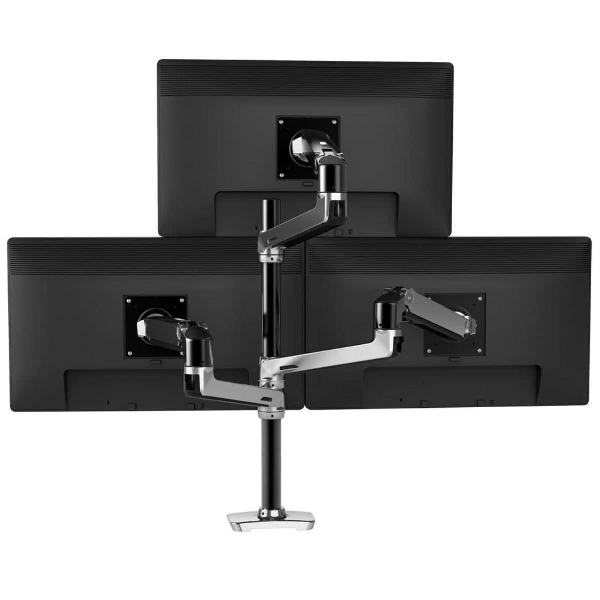 זרוע-דו-מפרקית-לשלושה-מסכים-lx-desk-triplet-ergotron-אלומניום