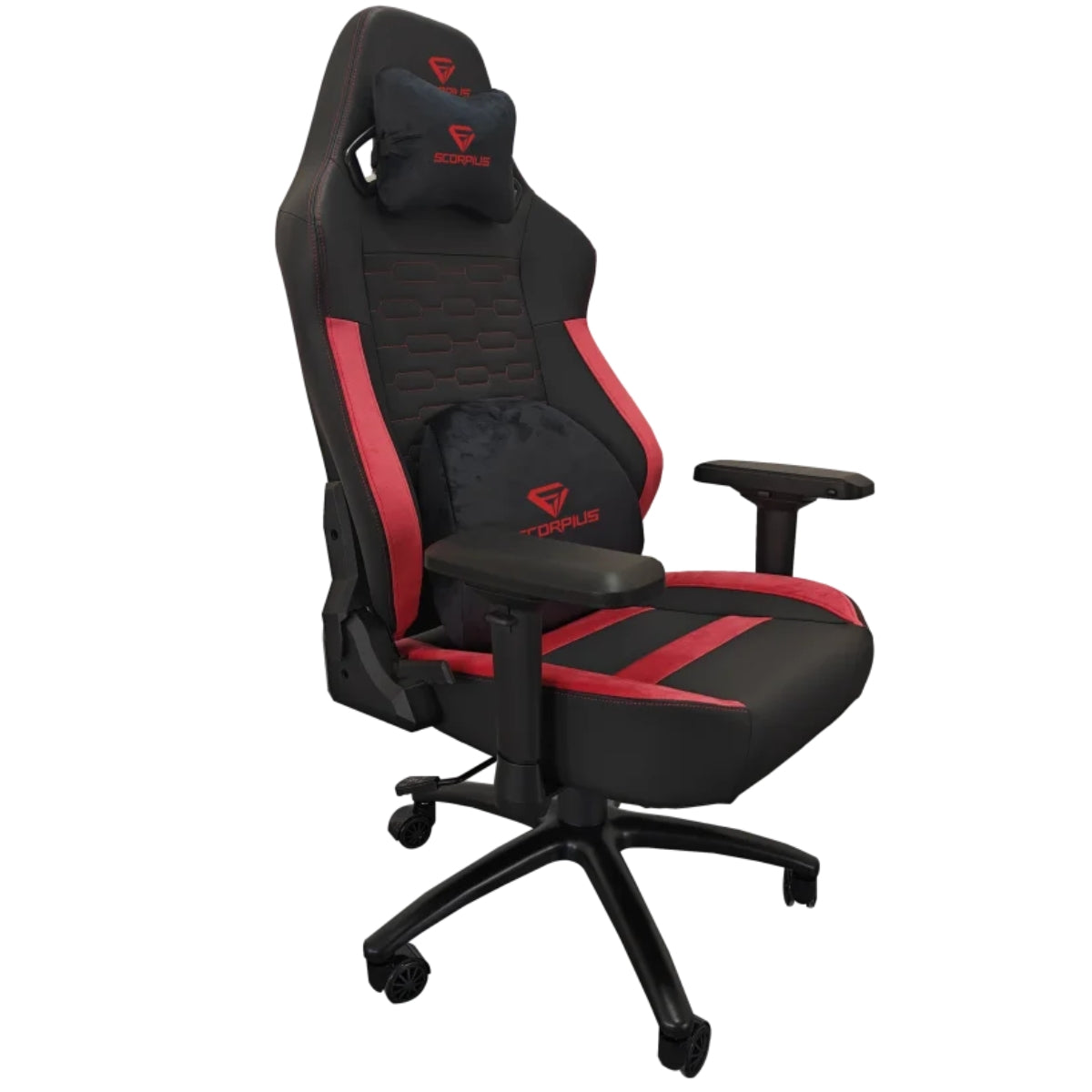 מושב גיימינג Scorpius Professional אדום_1
