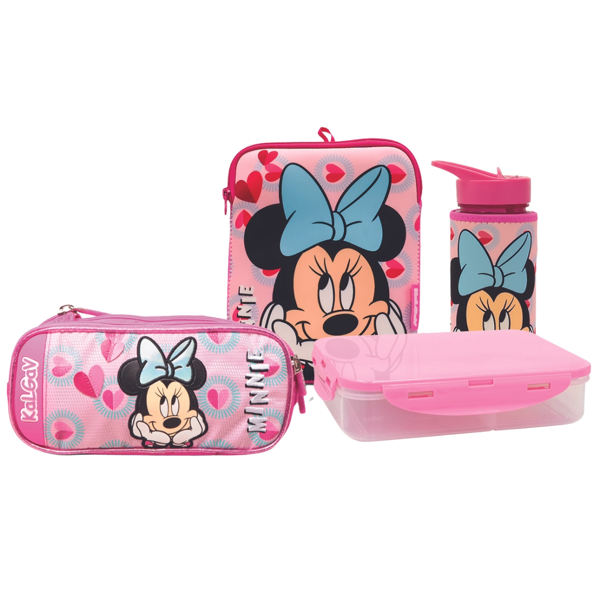 מארז אביזרים Minnie Mouse ורוד