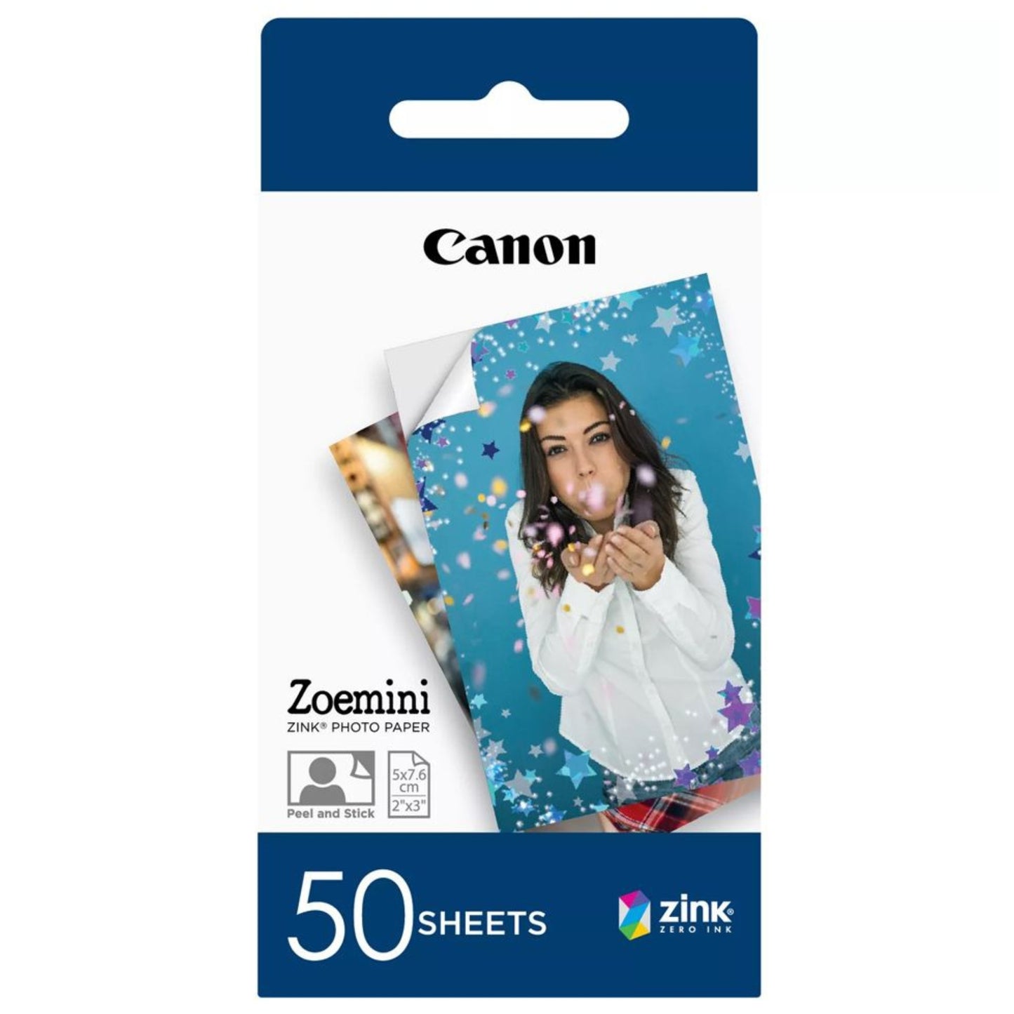 דפי הדפסה למצלמה 50 יח' Canon Zoemini ZP-2030