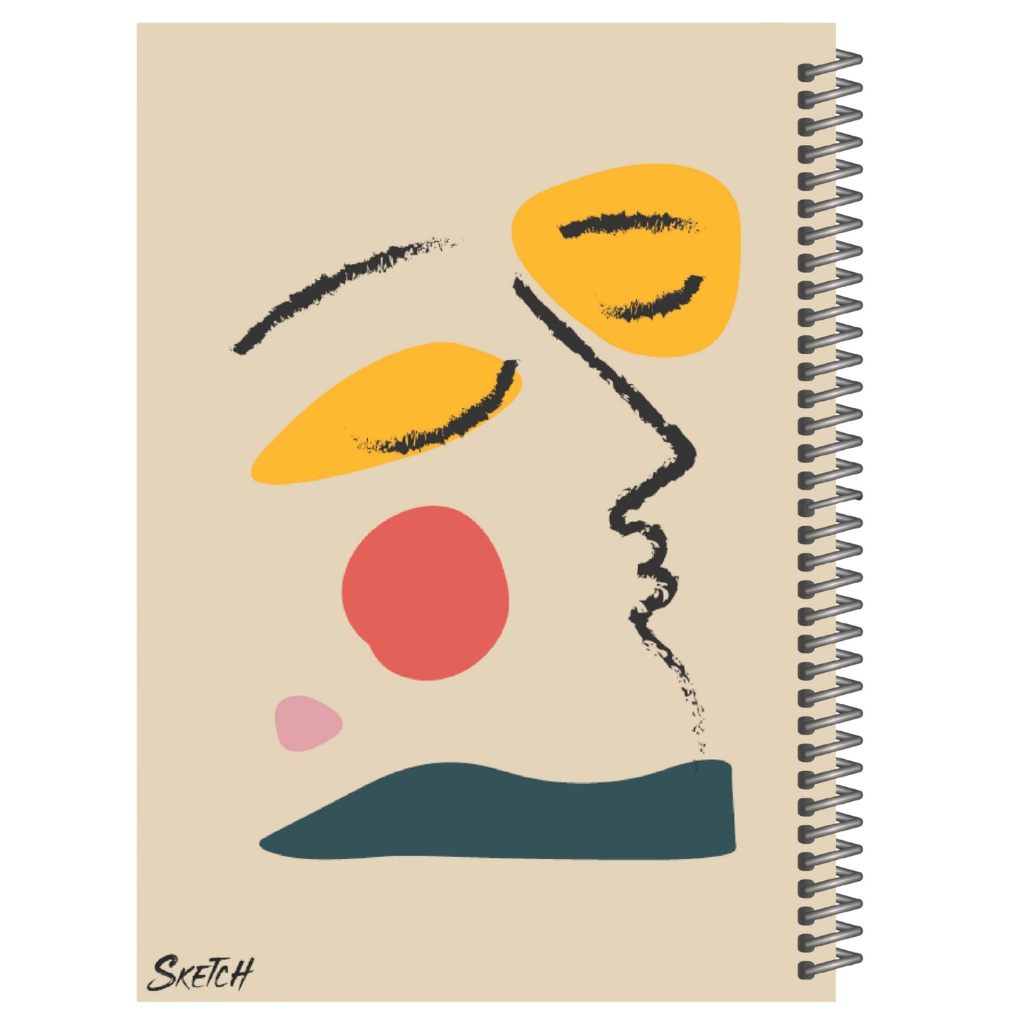 זוג מחברות שורה A4 ספיריט פנים Sketch