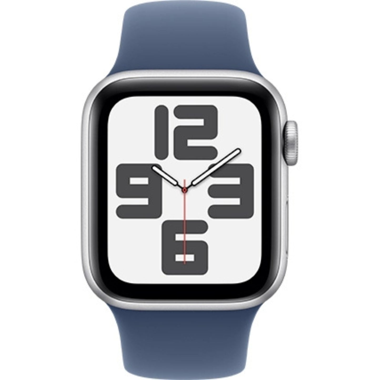 שעון חכם 2024 Apple Watch Se GPS גוף אלומיניום Silver 40MM רצועת ספורט M/L צבע Denim
