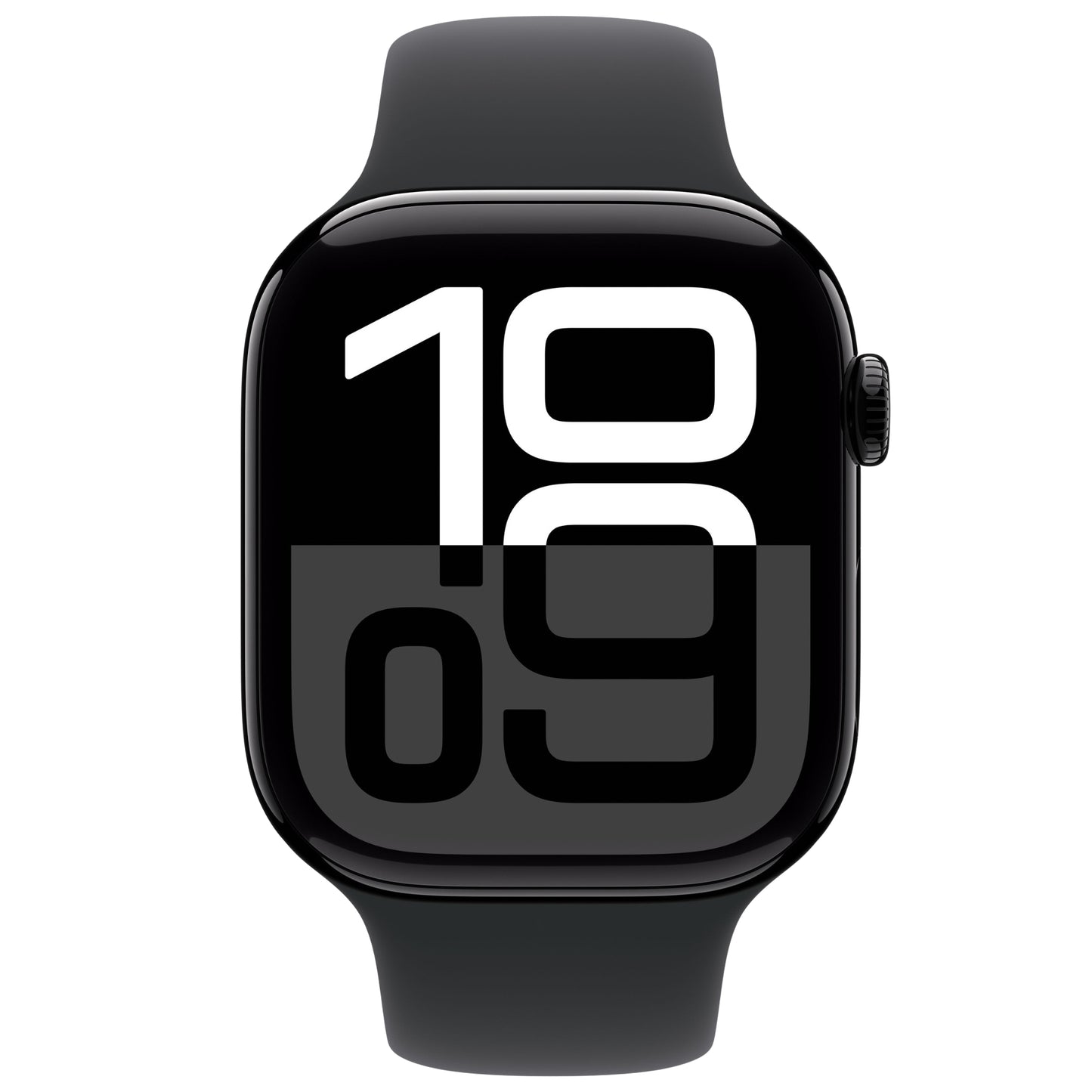 שעון חכם Apple Watch Series 10 Gps+Cell 46mm גוף אלומיניום Jet Black רצועת ספורט S/M צבע Black