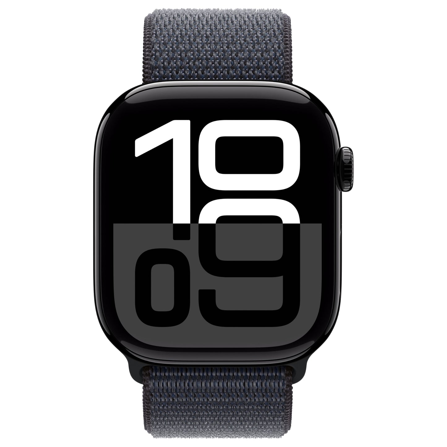 שעון חכם Apple Watch Series 10 Gps+Cell 46mm גוף אלומיניום Jet Black רצועת ספורט Loop צבע Ink