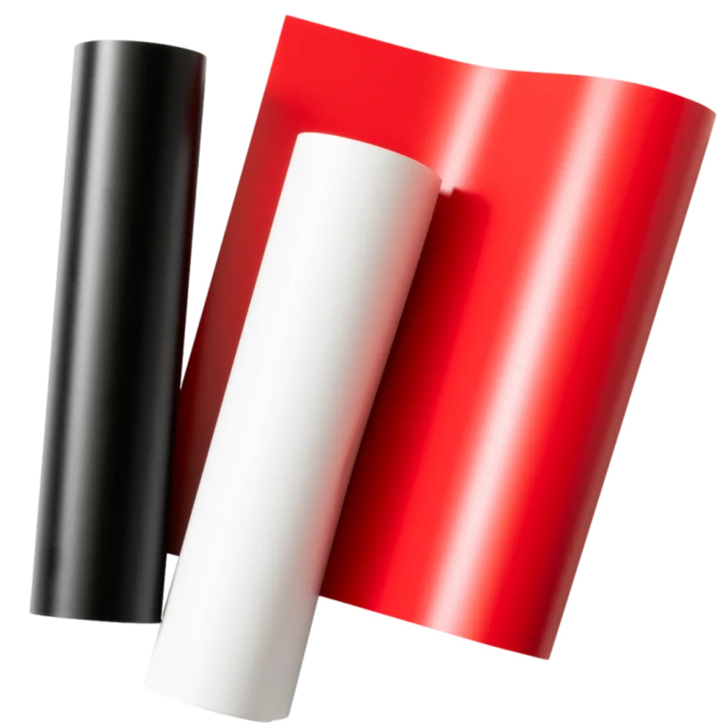 ניירות Cricut Joy Xtra Smart Vinyl בגודל 30.5*24.10 ס"מ אדום, שחור ולבן