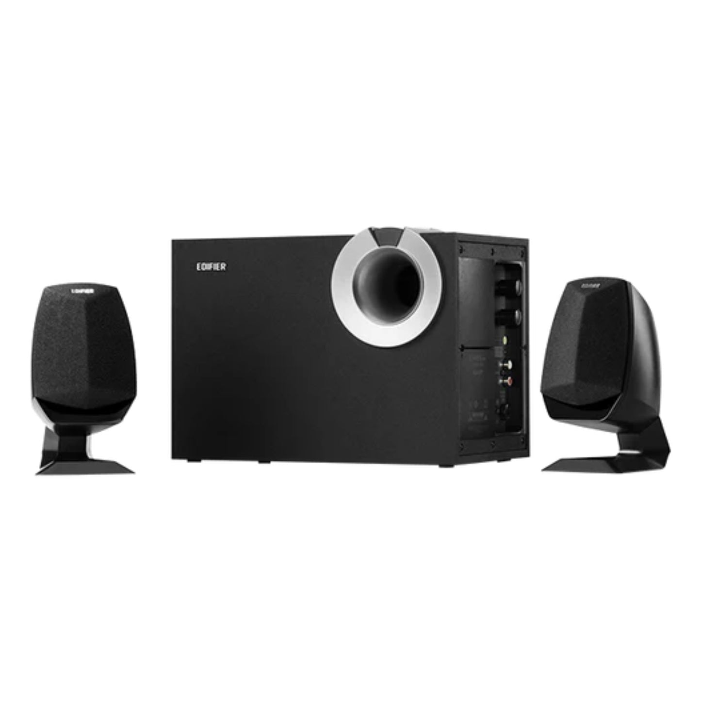 רמקול מולטימדיה שחור למחשב עם סאב - Edifier M201BT