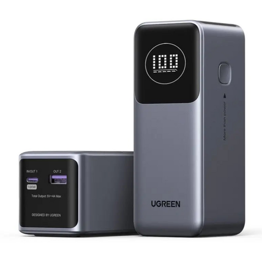 סוללת גיבוי טעינה מהירה Ugreen Power Bank Nexode 12000mAh PD 100W