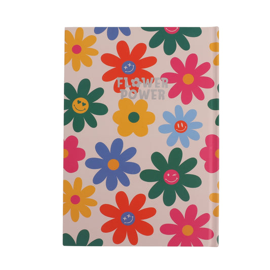 מחברת כריכה קשה A5 80 דף 70 גרם חרציות