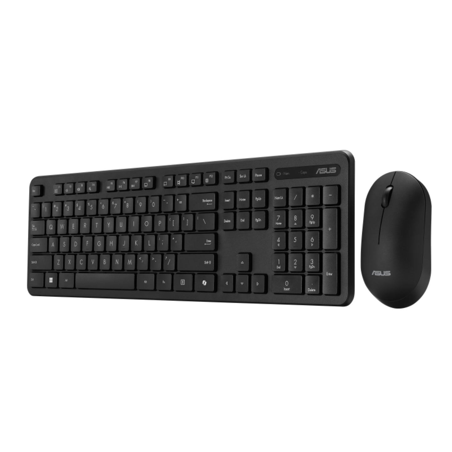 סט מקלדת ועכבר אלחוטי Asus Cw100 Copilit דק, שקט ומתקדם
