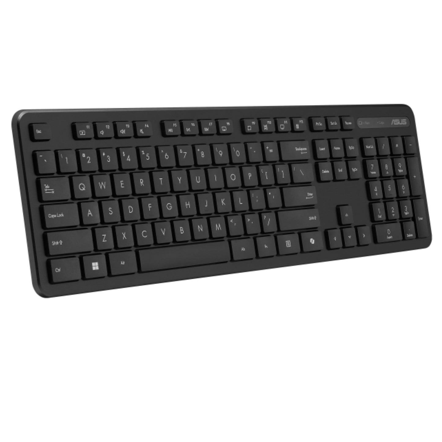 סט מקלדת ועכבר אלחוטי Asus Cw100 Copilit דק, שקט ומתקדם