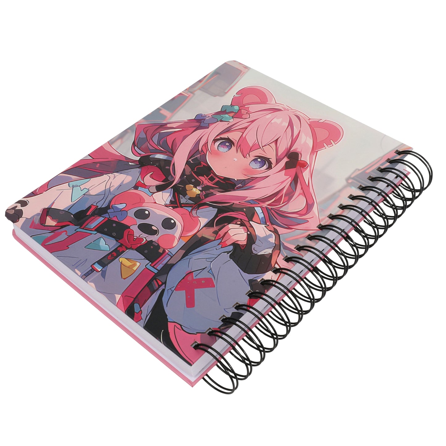 מחברת שורה כריכה PP ספירלה B5 Anima Girl