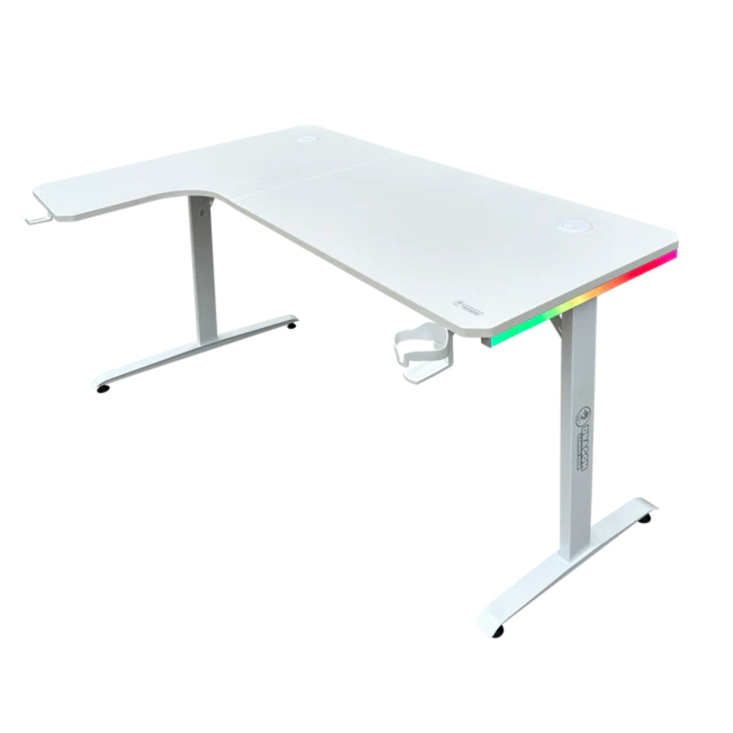 שולחן גיימינג פינתי שמאל תאורת Rgb דגם Tl-l - Dragon