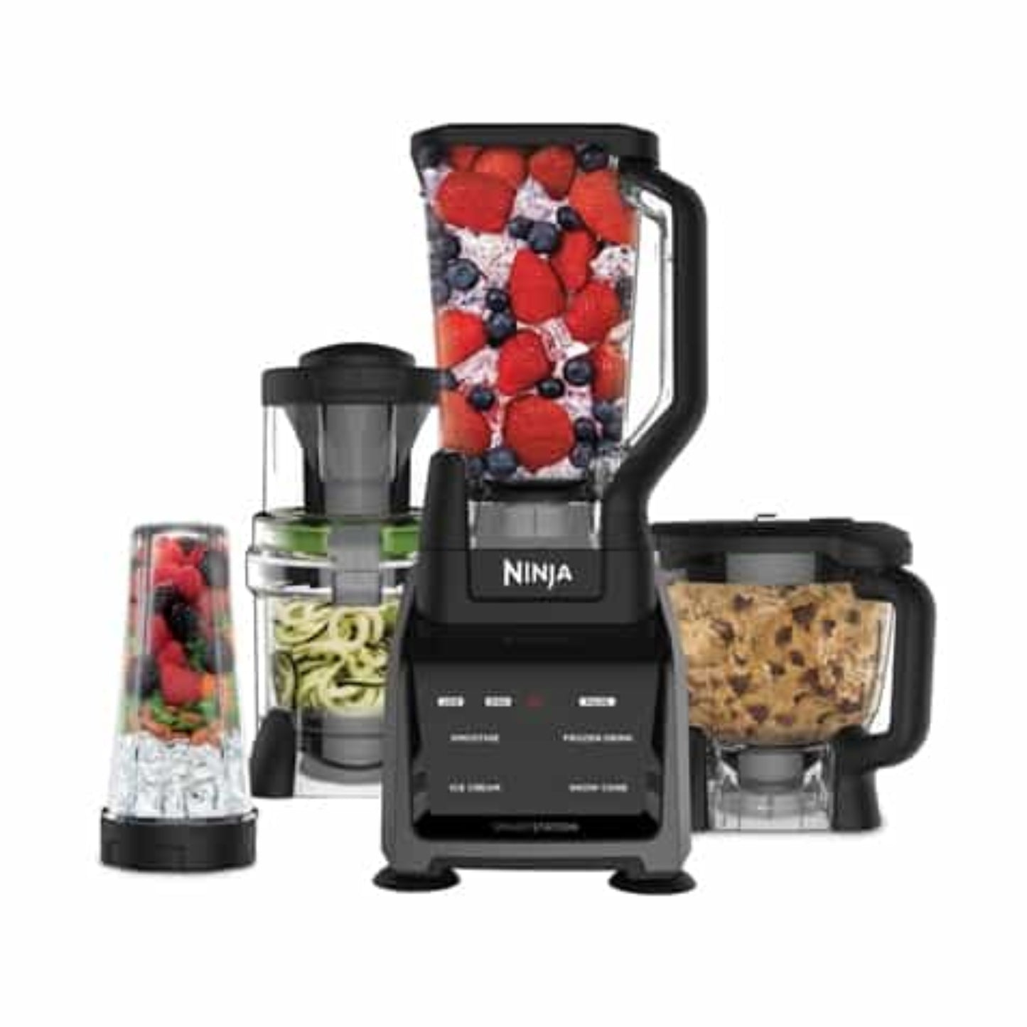 בלנדר מעבד מזון מקצועי 4 ב 1 Ninja Ct683 Intelli-sense
