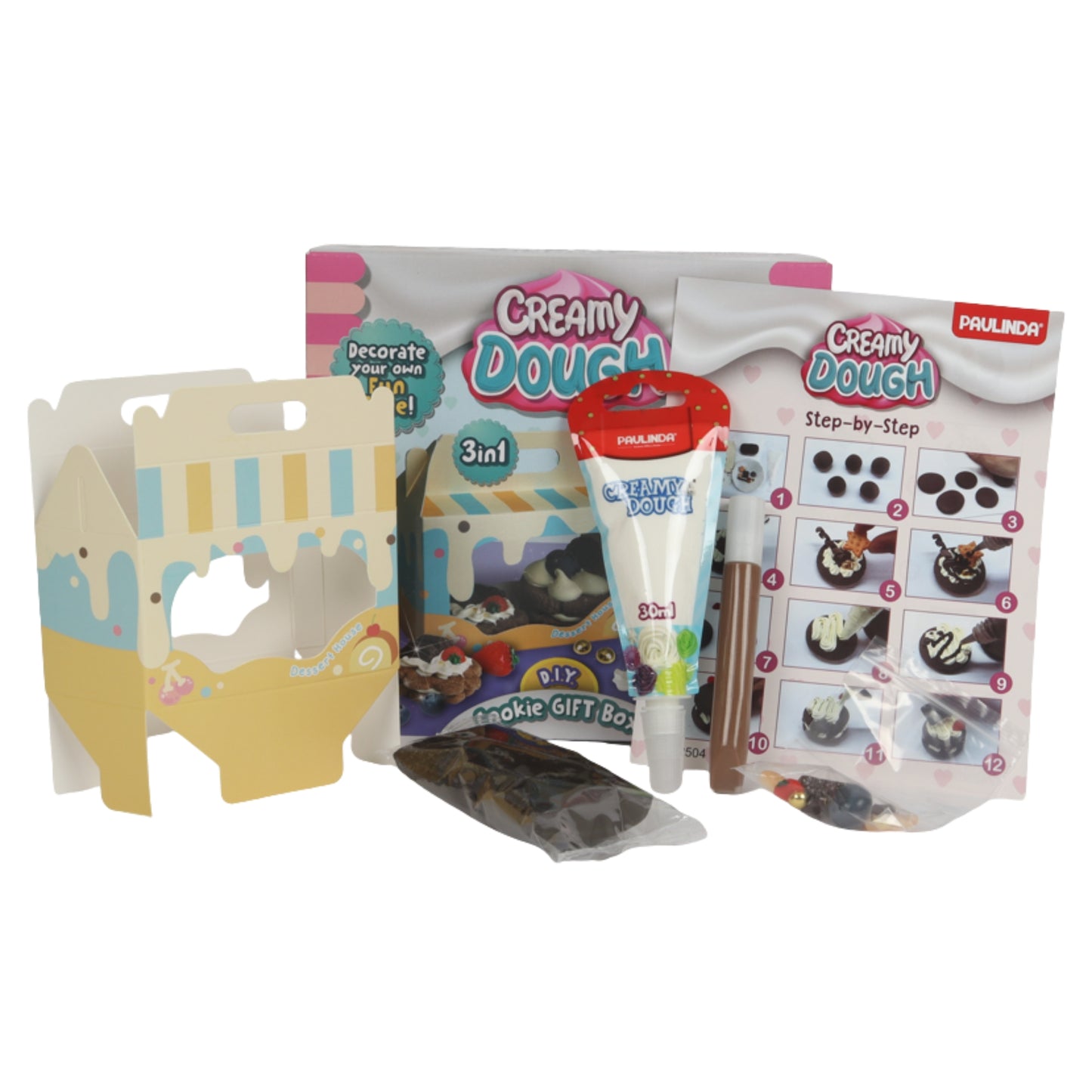 ערכת בצק קרמי עוגיות