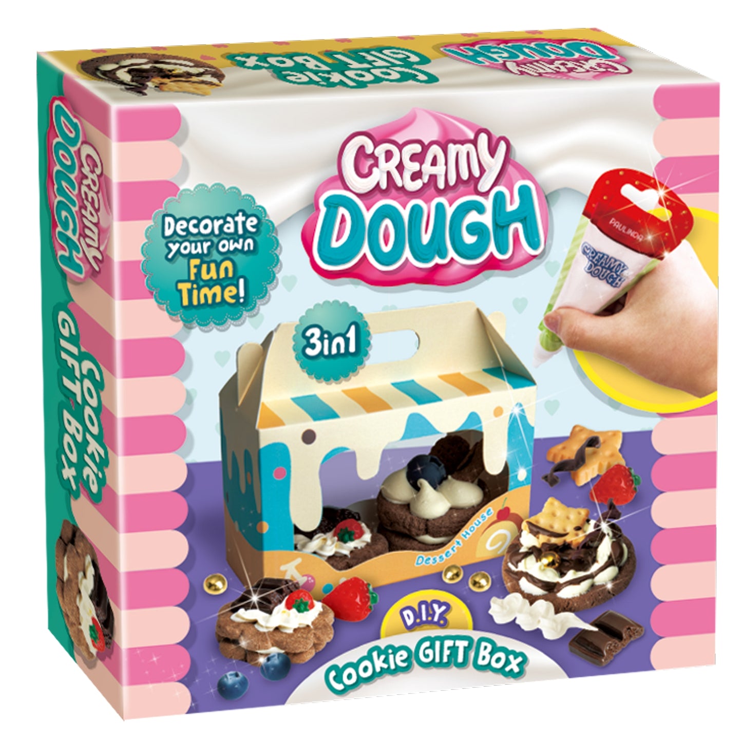 ערכת בצק קרמי עוגיות