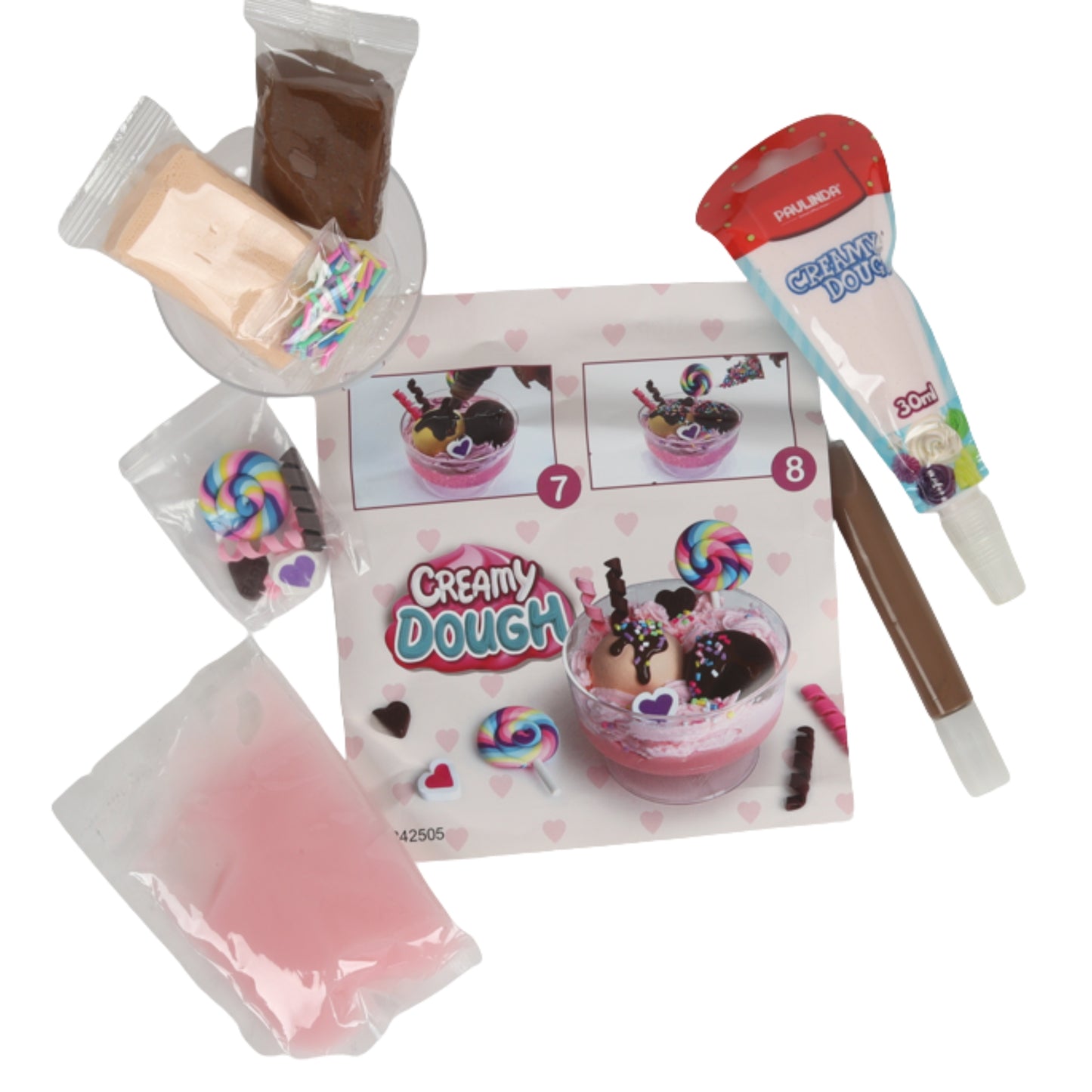 ערכת בצק קרמי גלידה