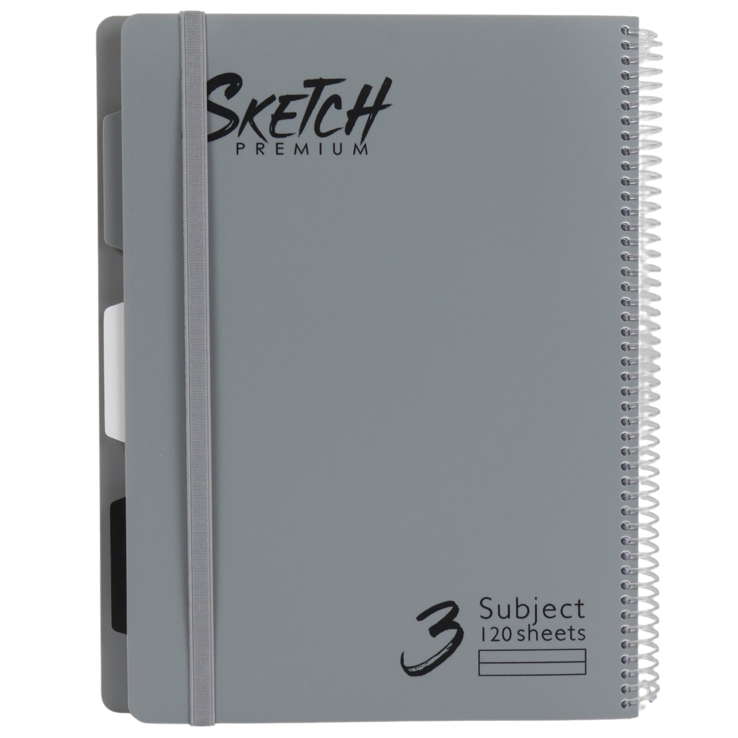 מחברת ספירלה A4 שורה 3 נושאים 120 דף Sketch מעורב צבעים