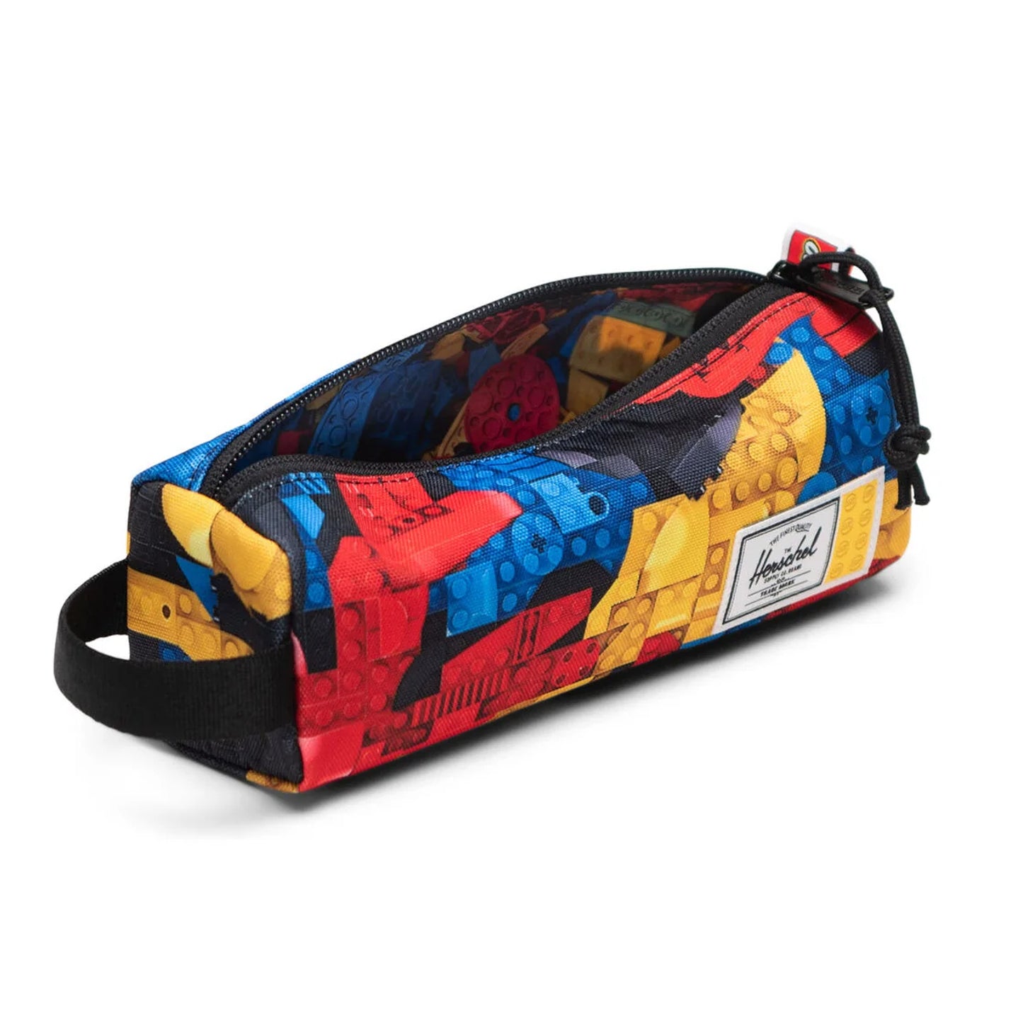 Herschel Lego settlement pencil case abstract bricks