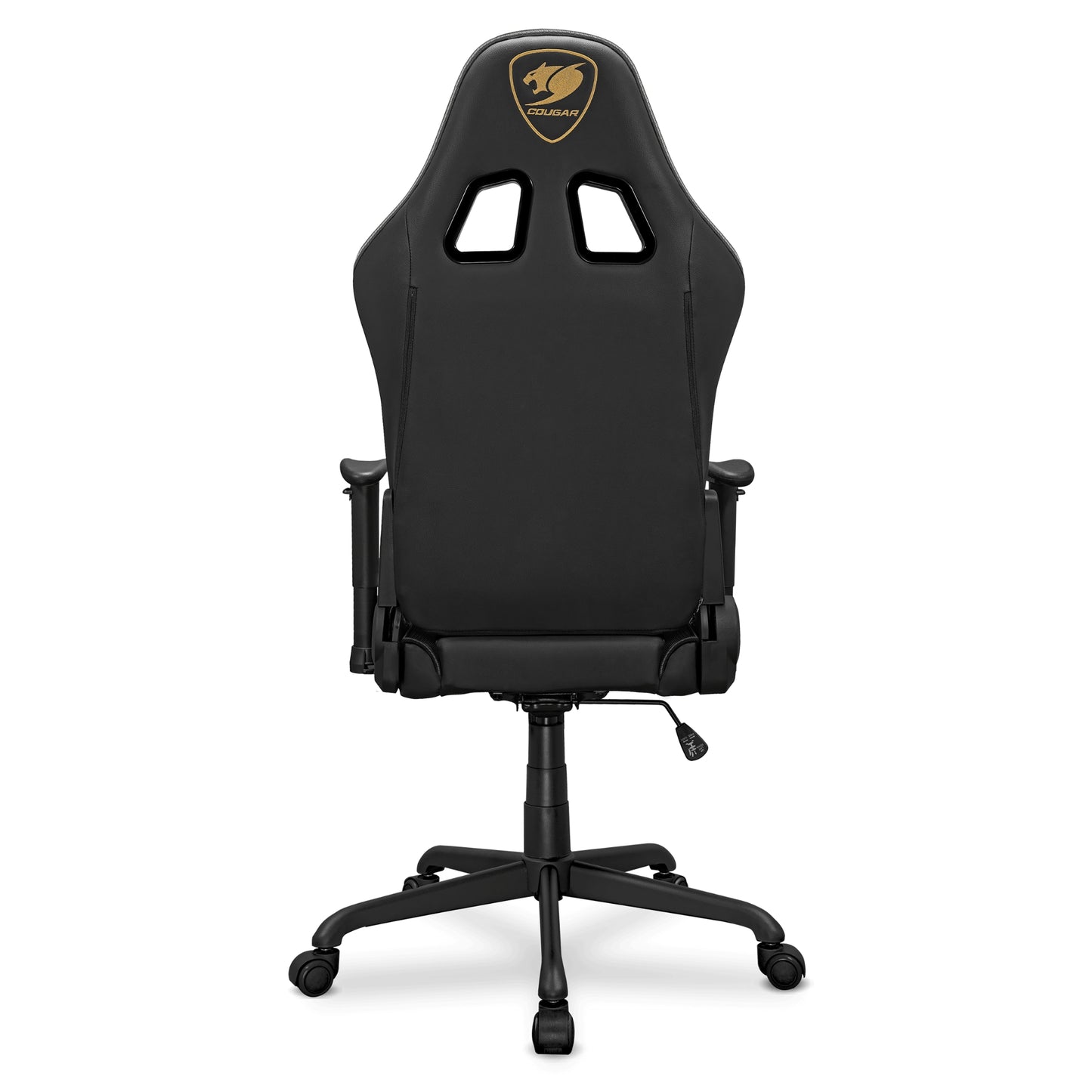מושב גיימינג דמוי עור שחור Cougar Armor Elite Royal