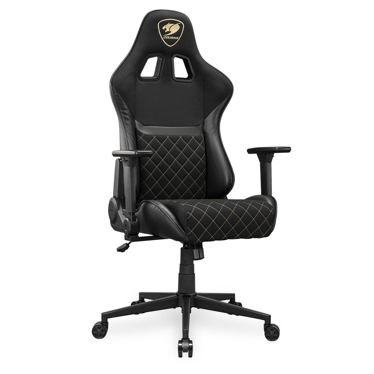 מושב גיימינג בד שחור Cougar Armor One V2 Gold