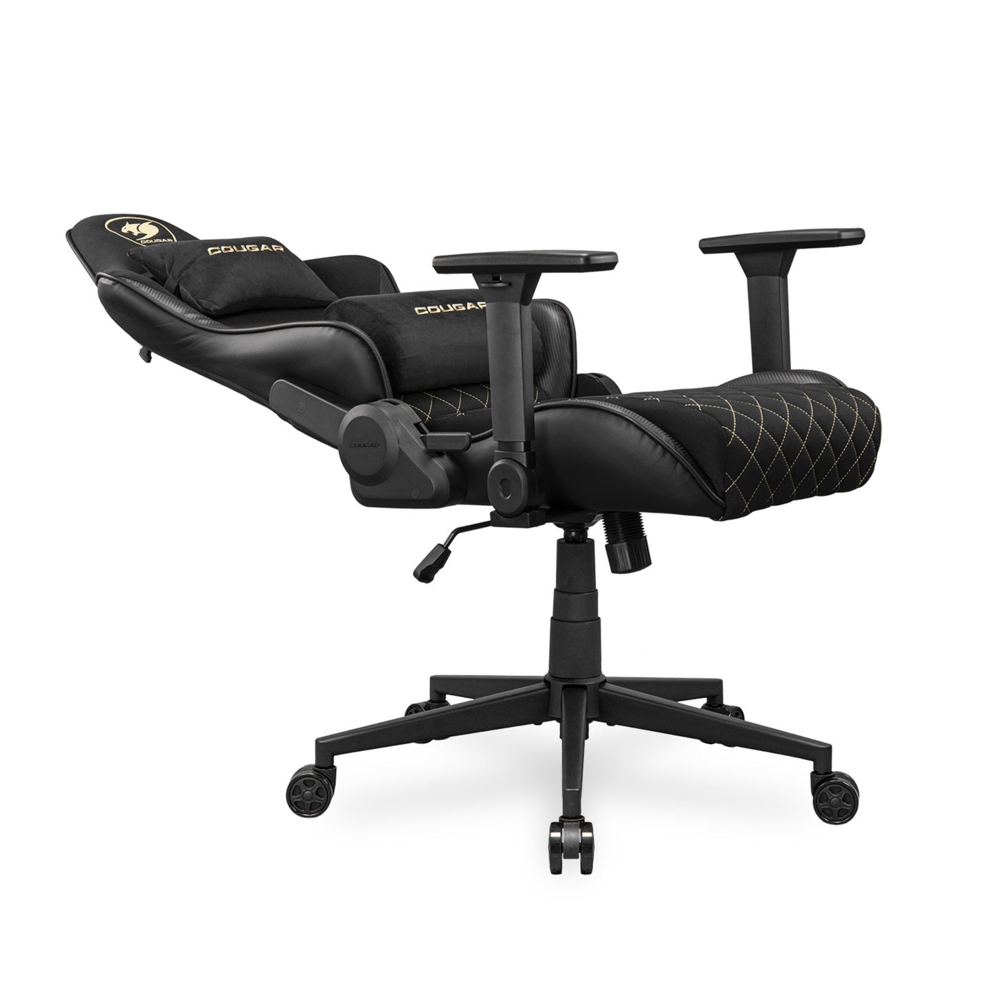 מושב גיימינג בד שחור Cougar Armor One V2 Gold