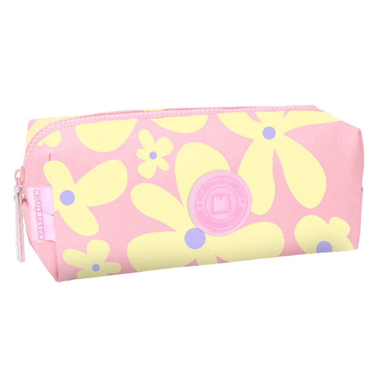 קלמר 2 תאים Marshmallow פרחים